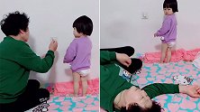 辽宁大连：戏精上身！为增强宝宝安全意识，姥姥操碎了心