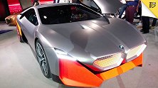 600马力3秒破百实力 宝马VISION M概念跑车静态首测