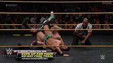 WWE-17年-NXT第418期：加尔加诺VS艾克纳-精华