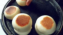 山东喜饼：不用一滴水，蓬松暄软，比面包柔软好吃，凉了更香