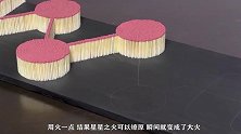10万根火柴能把章鱼烤熟么？小伙点火后撒腿就跑，结果玩大了