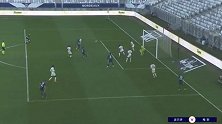 第14分钟波尔多球员萨穆埃尔·卡卢进球 波尔多1-0梅斯