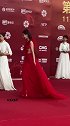 杨颖 红色纱裙出席北京国际电影节 ，有被美到云赏北影节