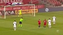第77分钟奥兰多城球员纳尼点球进球 多伦多FC1-1奥兰多城