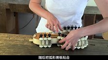揭秘小提琴制作过程，采用生长200年的云杉，再静止风干10年