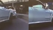 别拿生命不当回事！北京街头又现斗气车 轿车被连别三次