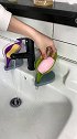 树叶肥皂盒，美观又好用，经常洗手的可以备上