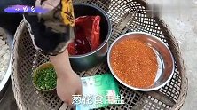 教你做“邵阳猪血丸子”，一碗猪血，50块豆腐，学会在也不用买