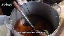 大叔街头做“圆球”美食，铲子越铲越大，口水都忍不住了！