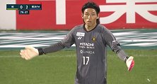 日本J联赛第21轮全进球：柏太阳神韩国门将金承奎卡里乌斯附体