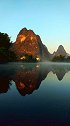 烟波浩渺，宛如仙境