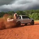 猛禽f150皮卡漂移视频很少见