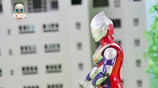 暗黑欧布被下了死战符咒 将迪迦奥特曼打败