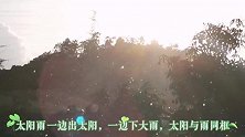 广东太阳与雨同框，景色太美好了，太吸引人的目光