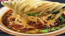热气腾腾的汤面，家常的做法，能吃出家的味道吗？