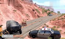 BeamNG搞笑的假人兄弟是幸运的,画面够酸爽,真实车祸模拟