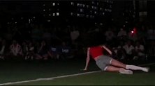 我必须安利一下昨晚操场跳舞的这位大姐姐！