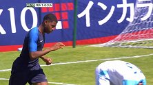1-0！ 法国U18左路策动攻势托克帕门前抢点破门