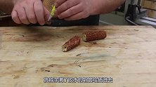 玉米棒子也能制作成钢笔？老外亲测，成品太惊艳了