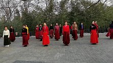 北京紫竹院广场舞《又见北风吹20200118》