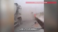 在建桥梁突然垮塌，已致5死，事发时画面曝光