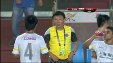 中超-14赛季-联赛-第23轮-41分钟受伤 申鑫姜嘉倒地不起-花絮