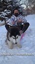 狗拉雪橇～哈哈哈