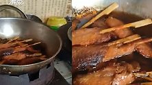 油炸蛆虫！女子买煎饼竟爬满蛆虫 油锅里虫子还在扭动