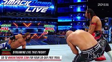WWE-18年-SD第975期：三对三组队赛 子弹帮VS中邑真辅&卢瑟夫日集锦-精华