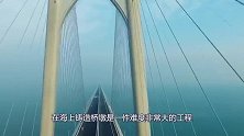 跨海大桥的桥墩怎样在深海建造的？动画模拟全过程，疑惑解开了！