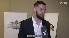 WWE-18年-WWE摔跤狂热媒体发布会：巴洛尔盛赞洲际冠军赛对手 暗示已经准备独特的出场计划-花絮