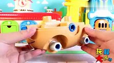 面包超人猪仔车可拆卸玩具车,迷你电动拆卸工具