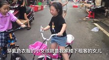 六岁女孩真厉害，每天骑着单车为父母送货，该为小孩点赞吗