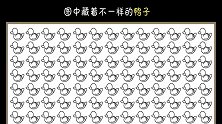图中藏着一只不一样的鸭子，你能快速地把它们找出来吗？试试看