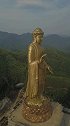 河南鲁山大佛，总高度208米，世界第一佛像
