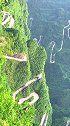 张家界-天路，公路奇观，通往天门
