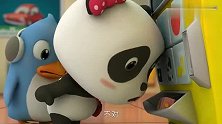 宝宝巴士：妙妙在售货机买柠檬汁，奇奇一直给错