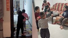 河南南阳：4户邻居过成一家人！八个娃互相串门，网友慕了