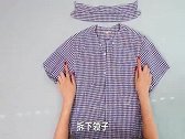 过时的旧衬衣，拿出来改造下，秒变洋气新衣，太好看了