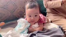 自从有了哄娃新招，宝宝玩得越来越开心了，简直太逗了！