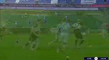 第18分钟乌迪内斯球员阿尔斯兰进球 拉齐奥0-1乌迪内斯