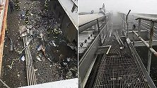 9·11惊魂重现！直升机撞进纽约曼哈顿高楼屋顶 飞行员当场死