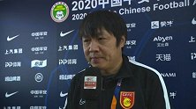 华夏抵达球场 谢峰：下午场可能会有影响 比赛会力争取胜