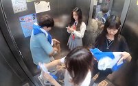 电梯测试，小姐姐莫名其妙就成了校花，一脸懵圈