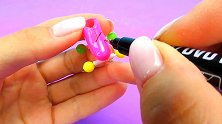 DIY手工：制作迷你滑轮滑鞋