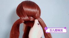50多岁妈妈，适合这样盘发步骤简单，时尚显年轻