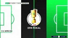 索罗斯 德国杯 2020/2021 RB莱比锡 VS 沃尔夫斯堡 精彩集锦