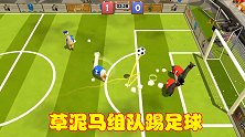 老外开发的沙雕游戏，草泥马可以组队踢足球，看着就非常欢乐