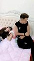 我不明白为什么我女朋友戴着墨镜睡觉，我现在明白了