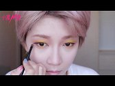 小猪姐姐黄色眼影妆容 在日本vlog